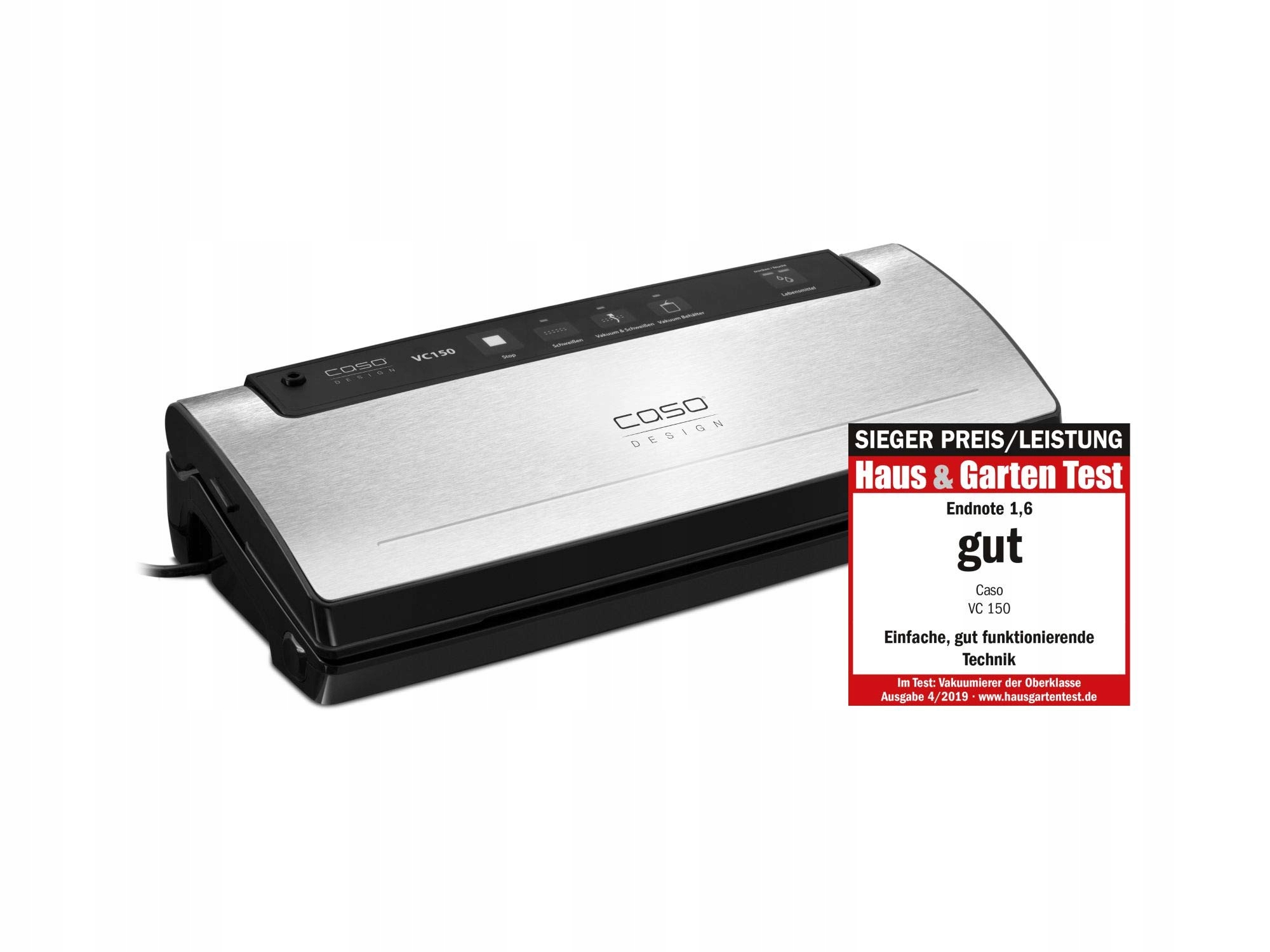 Caso VC150 zgrzewarka próżniowa pakowanie żywność