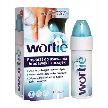 

Wortie, preparat do brodawek i kurzajek, 50 ml