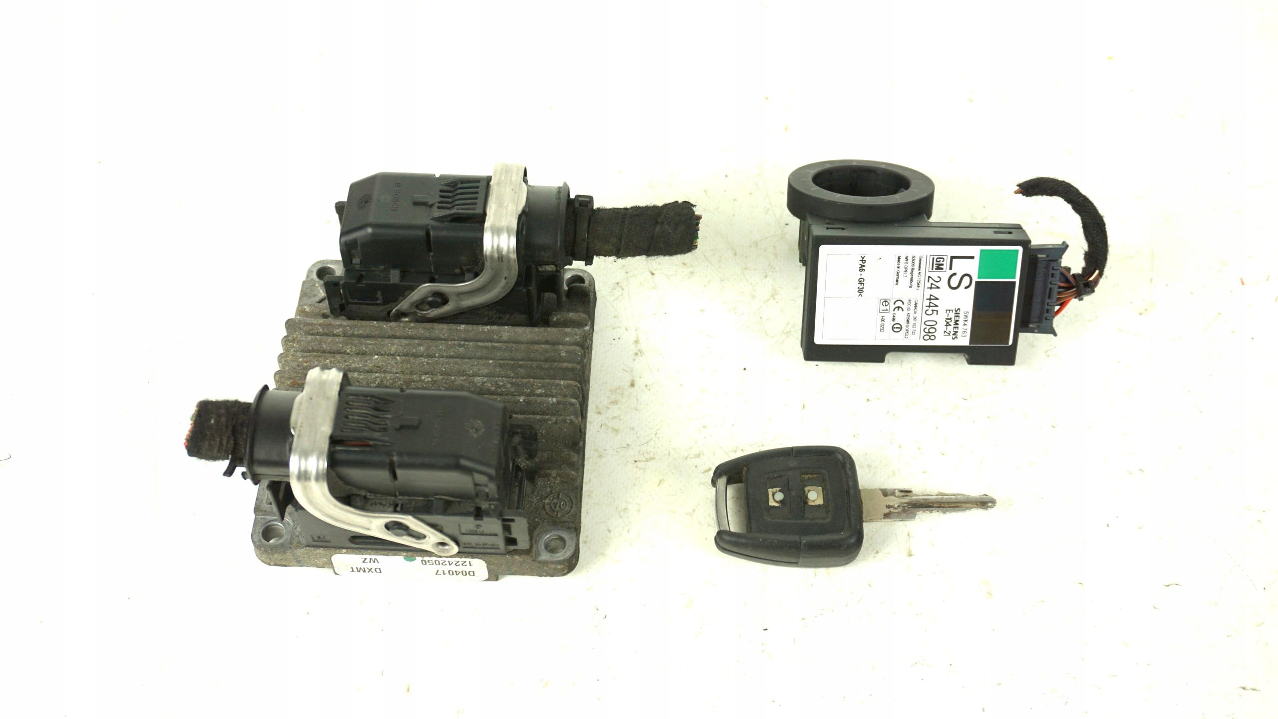 computer control unit of the engine OPEL ASTRA II 2 G 1.6 16V DXMT 12242050