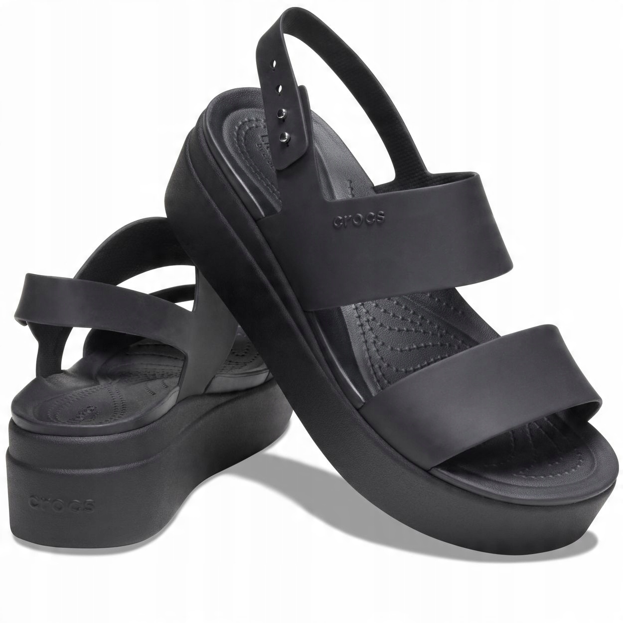 

Buty Damskie Sandały Crocs Na Platformie Obcasie