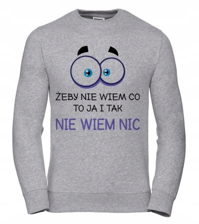 Pánská Mikina Abych nevěděl, co jsem to já a tak, nemůžu nic M Šedá Dárek pro F