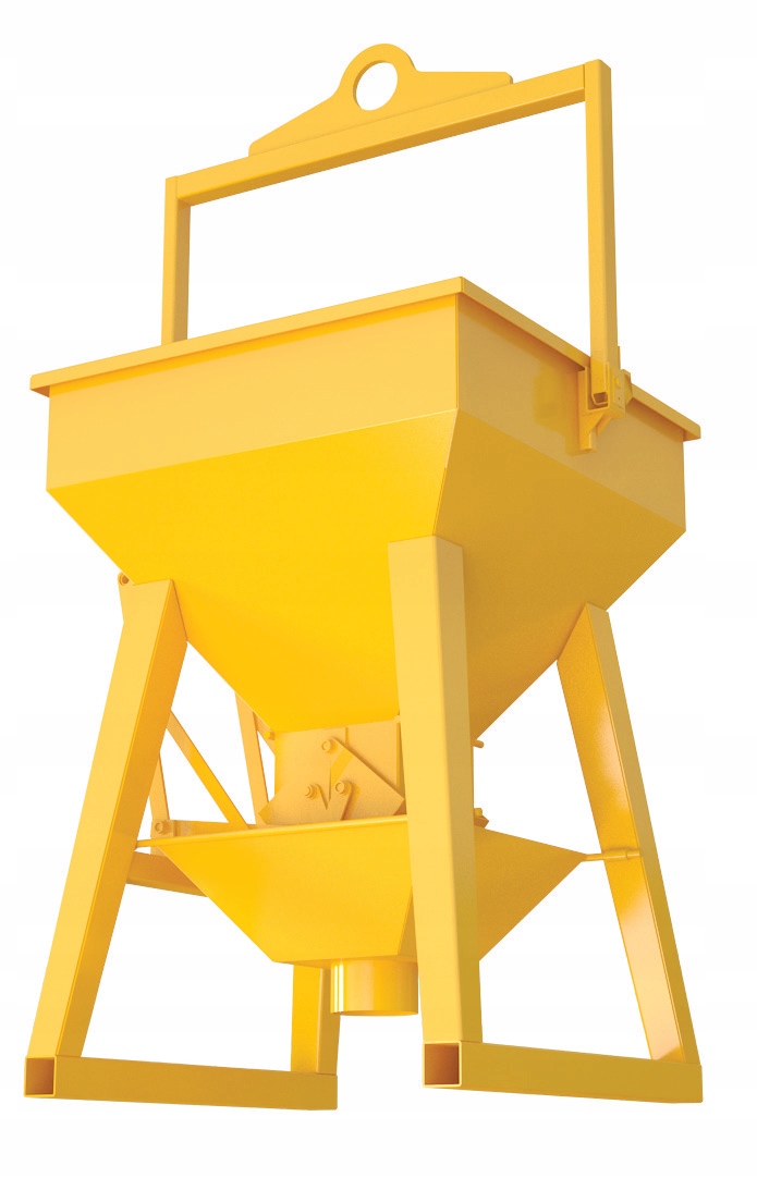 Praktyczny pojemnik przemysłowy Silos 500 L Pojemność 500 m³