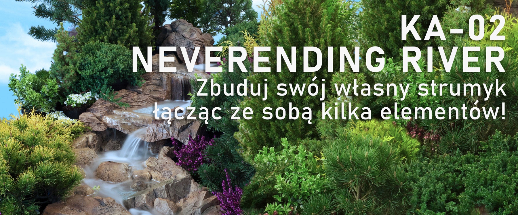 AT KASKADA OGRODOWA KA-02 neverending river oczko Kod producenta KA-02