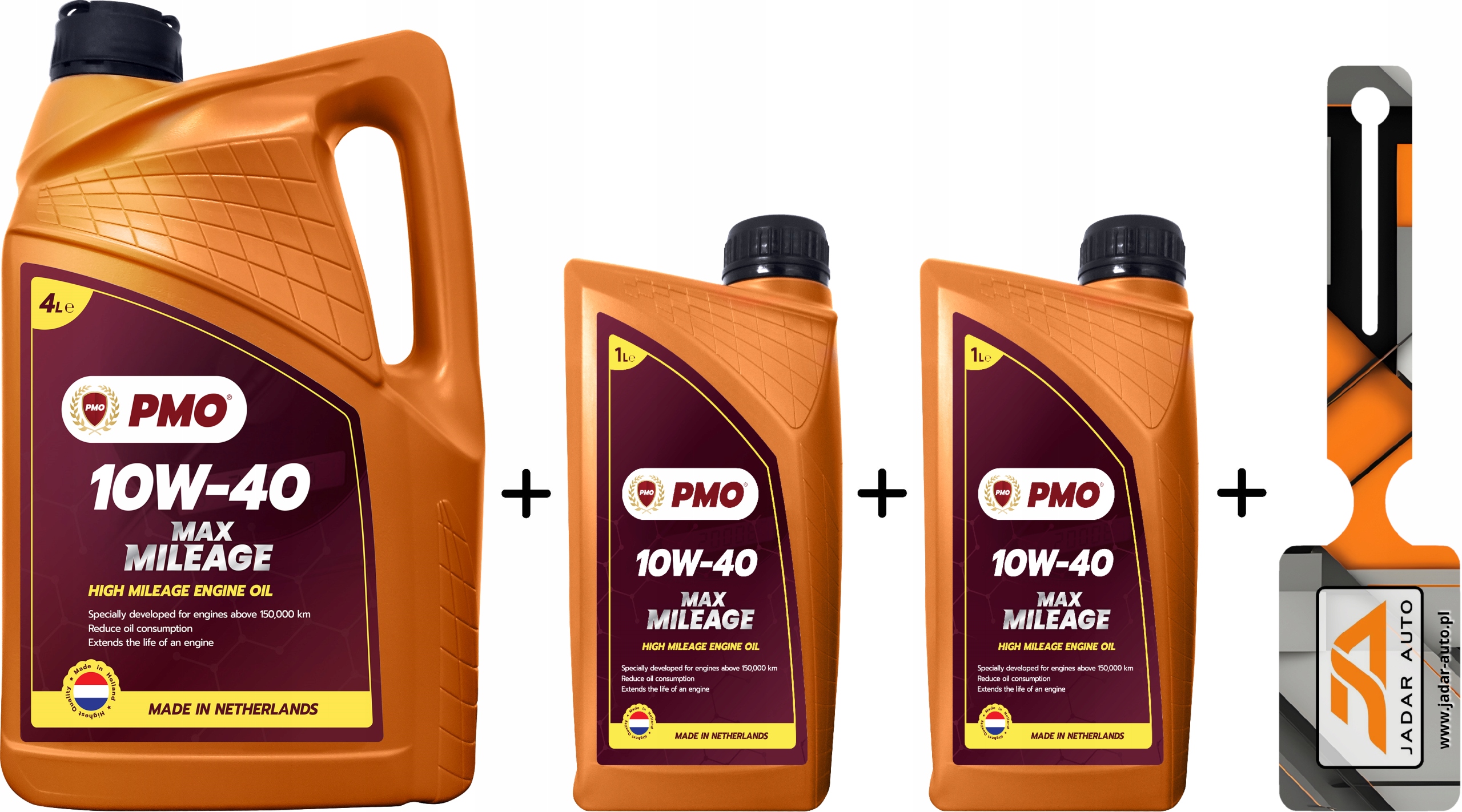 OLEJ PMO 10W40 (4+1+1) 6L MAX MILEAGE ZESTAW