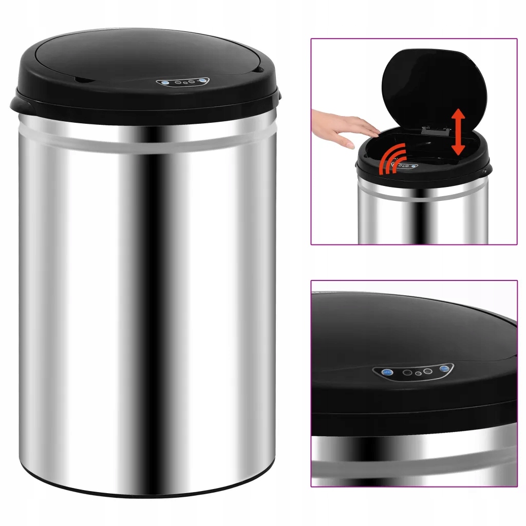 Levně Automatický odpadkový koš senzorem, 30 l, st