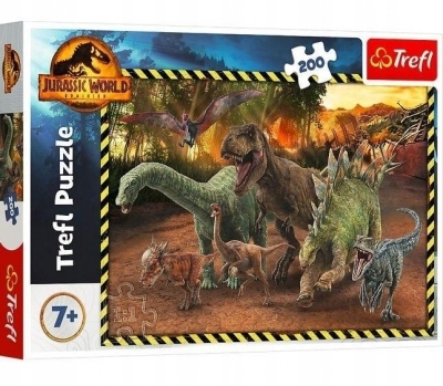 

Puzzle 200: Dinozaury z Parku Jurajskiego