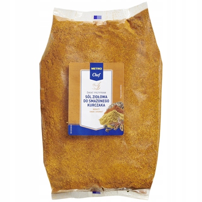 Metro Chef Bylinná sůl na smažené kuře 1,46 kg směs koření