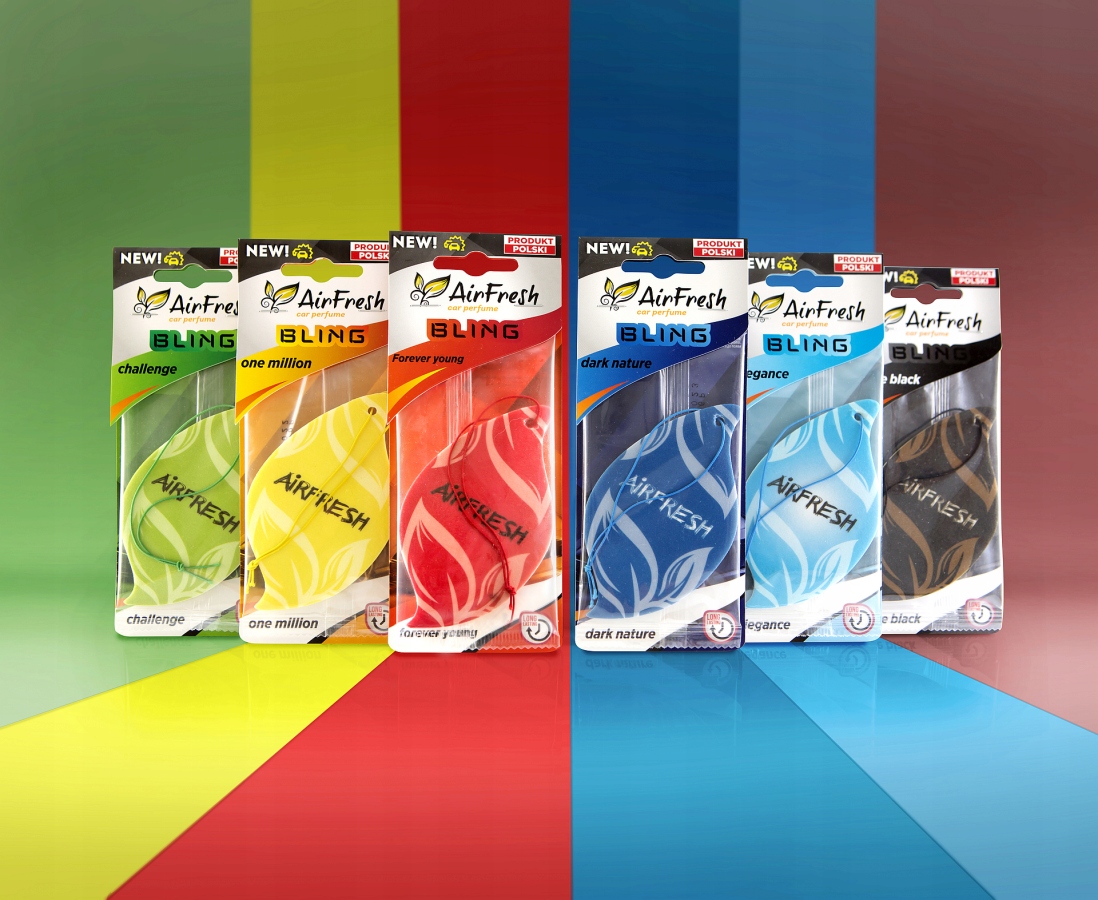 ZAPACH SAMOCHODOWY ODŚWIEŻACZ AIRFRESH ELEGANCE Rodzaj zawieszki