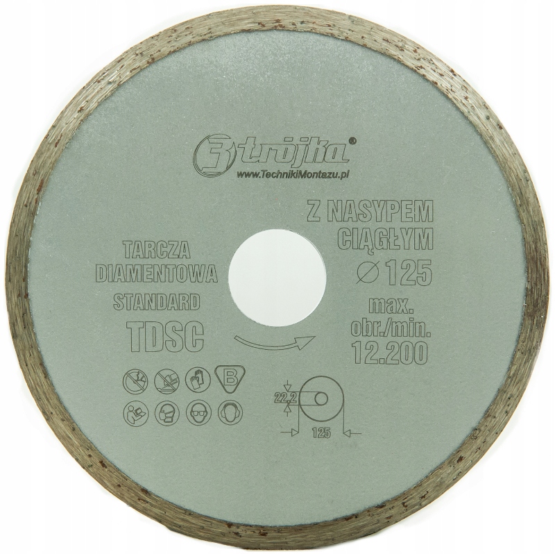 

Tarcza Diamentowa do kamień marmur ceramika 230mm