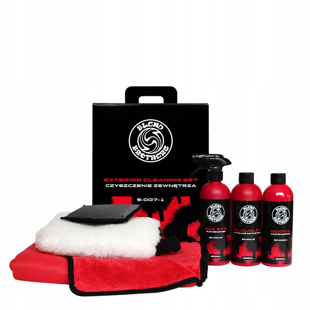 Blend Brothers Exterior Cleaning Set Sada na čistenie a umývanie laku