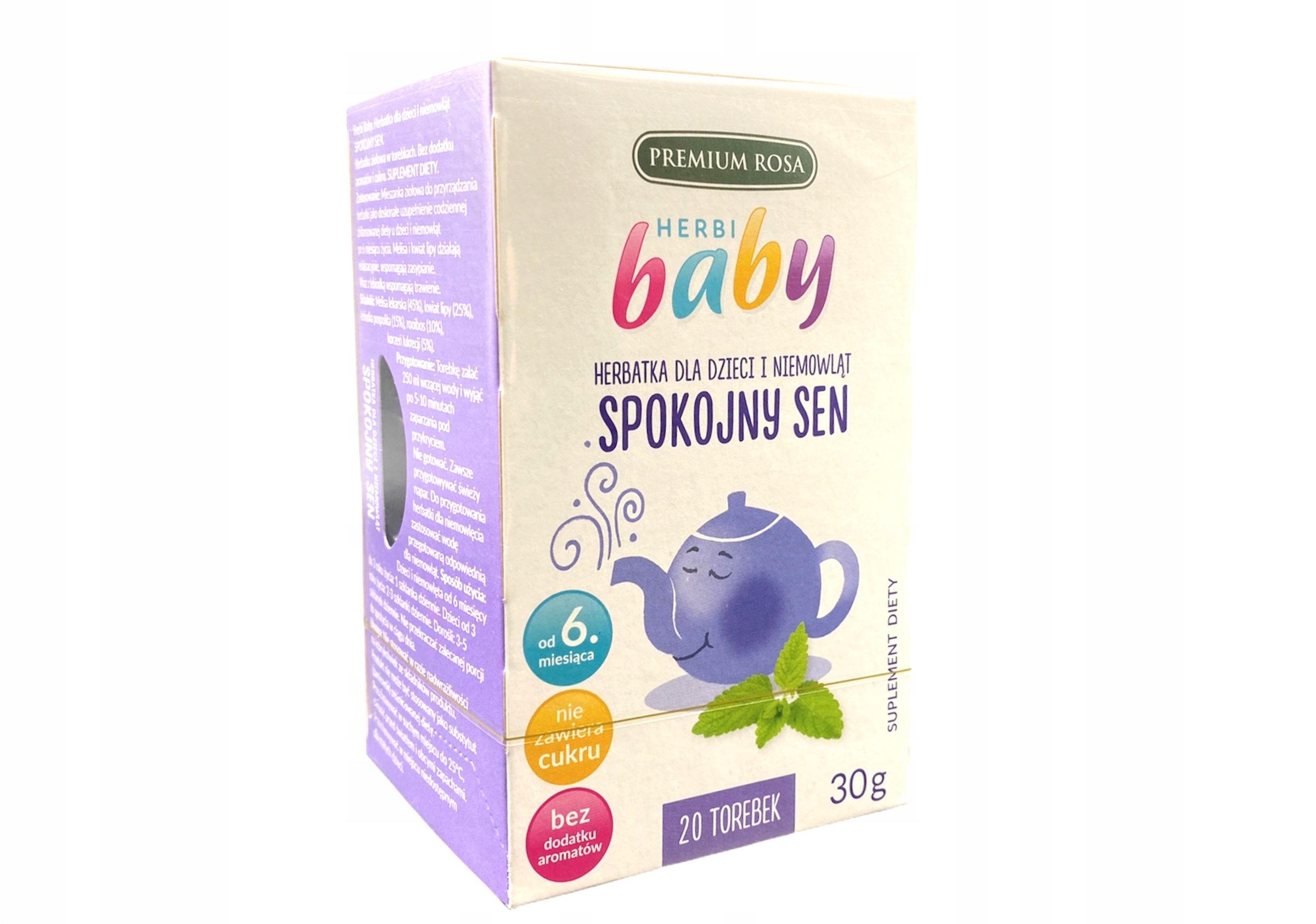 PREMIUM ROSA Herbi Baby SPOKOJNY SEN 30g Kod producenta 5902036004159