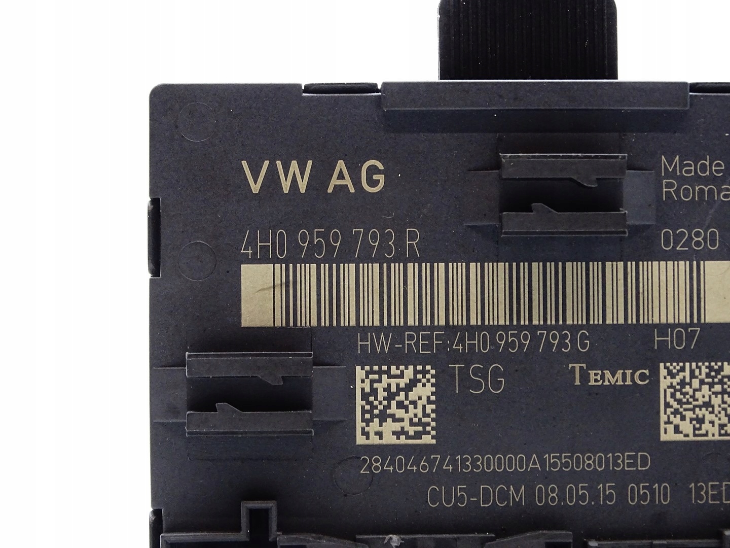 module control unit door front AUDI A8 S8 D4 4H0959793R