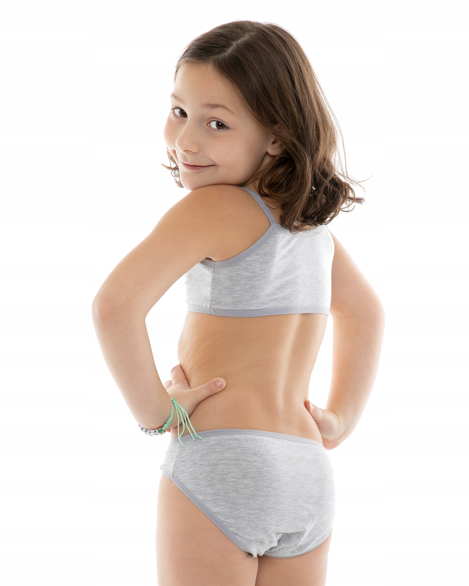 TOP+FIGI WĄSKIE RAMIĄCZKA MELANŻ 164/170 Marka Marcinkowski