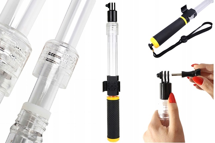 WYPORNOŚCIOWY WODOODPORNY KIJEK DO GO PRO + ETUI Rodzaj inny