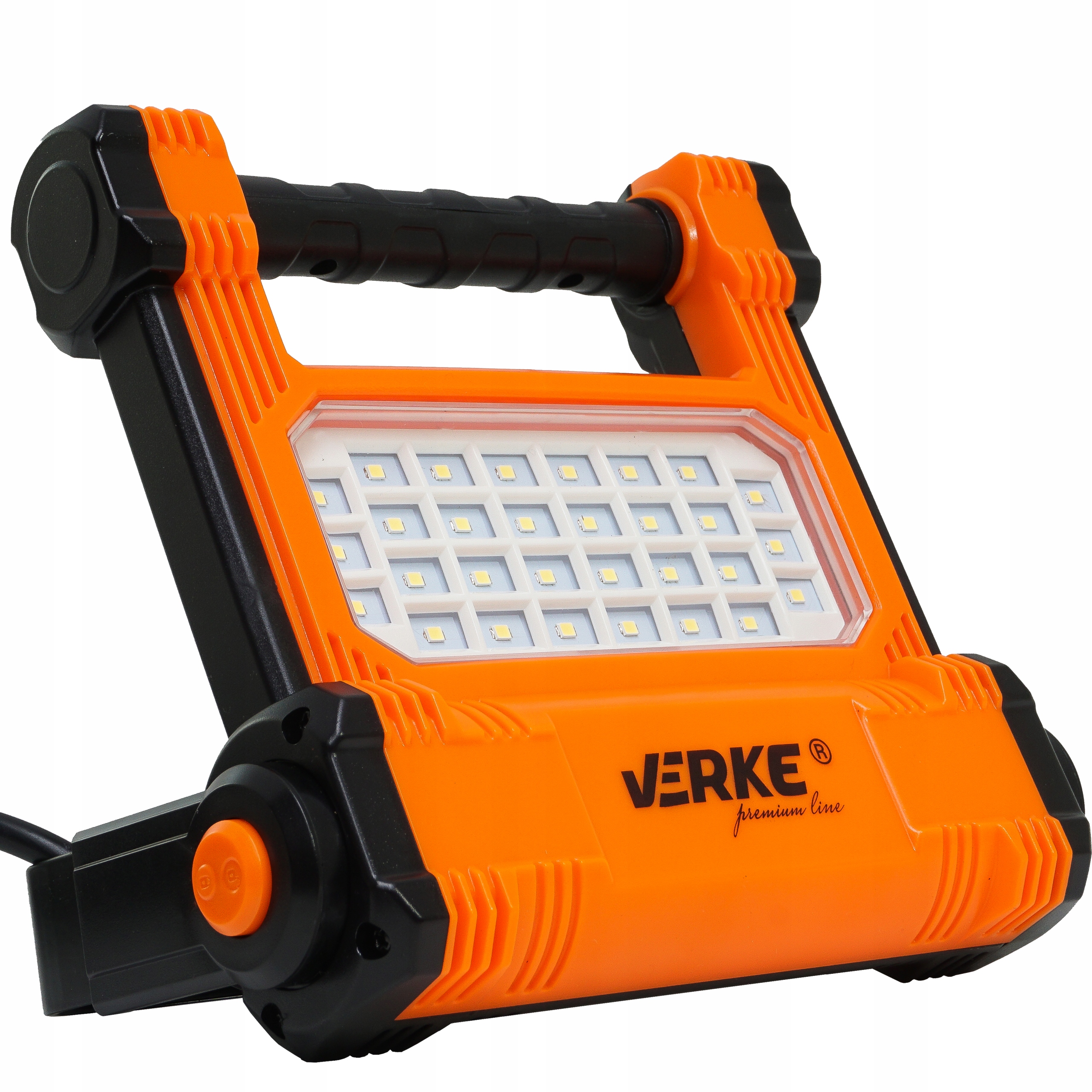 2X LAMPA HALOGEN NASWIETLACZ AKU LED 10W STATYW Color temperature 5000 K