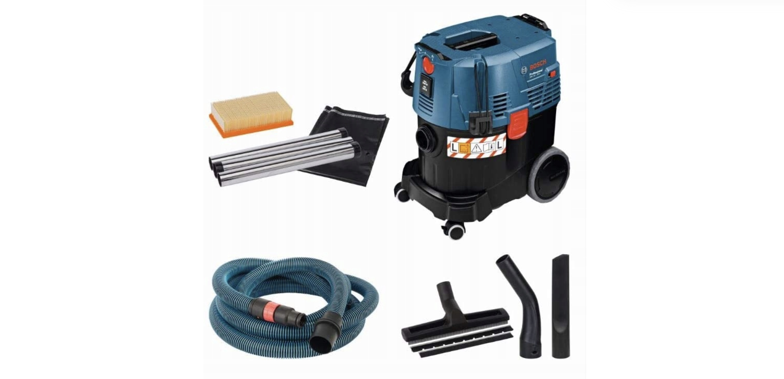 Odkurzacz Przemysłowy Bosch Gas 35 L Sfc+ 06019C3000