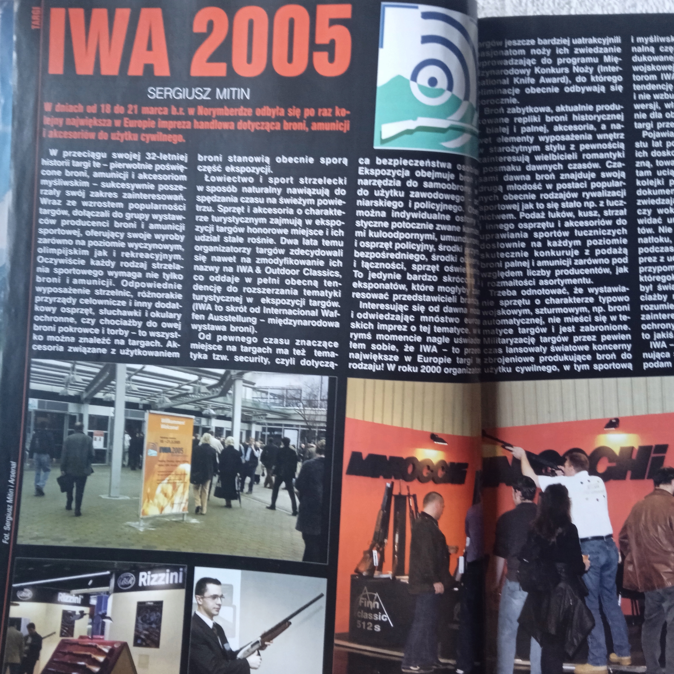 Przegląd strzelecki Arsenał nr 3(14) kwiecień 2005 Numer czasopisma 3
