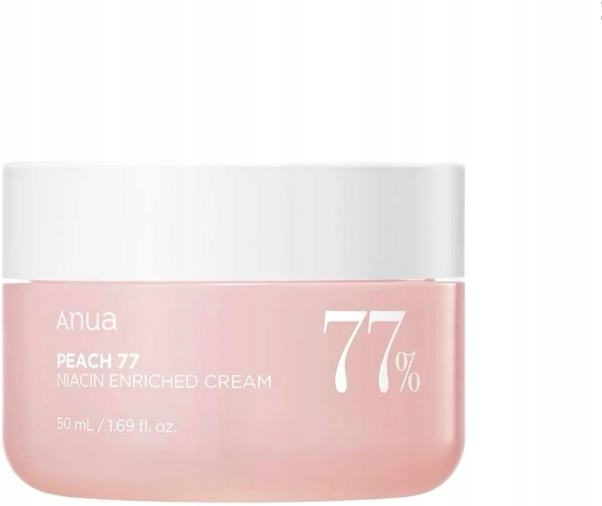 Anua Peach 77 Niacin Enriched Cream 50 ml Hydratační a rozjasňující krém
