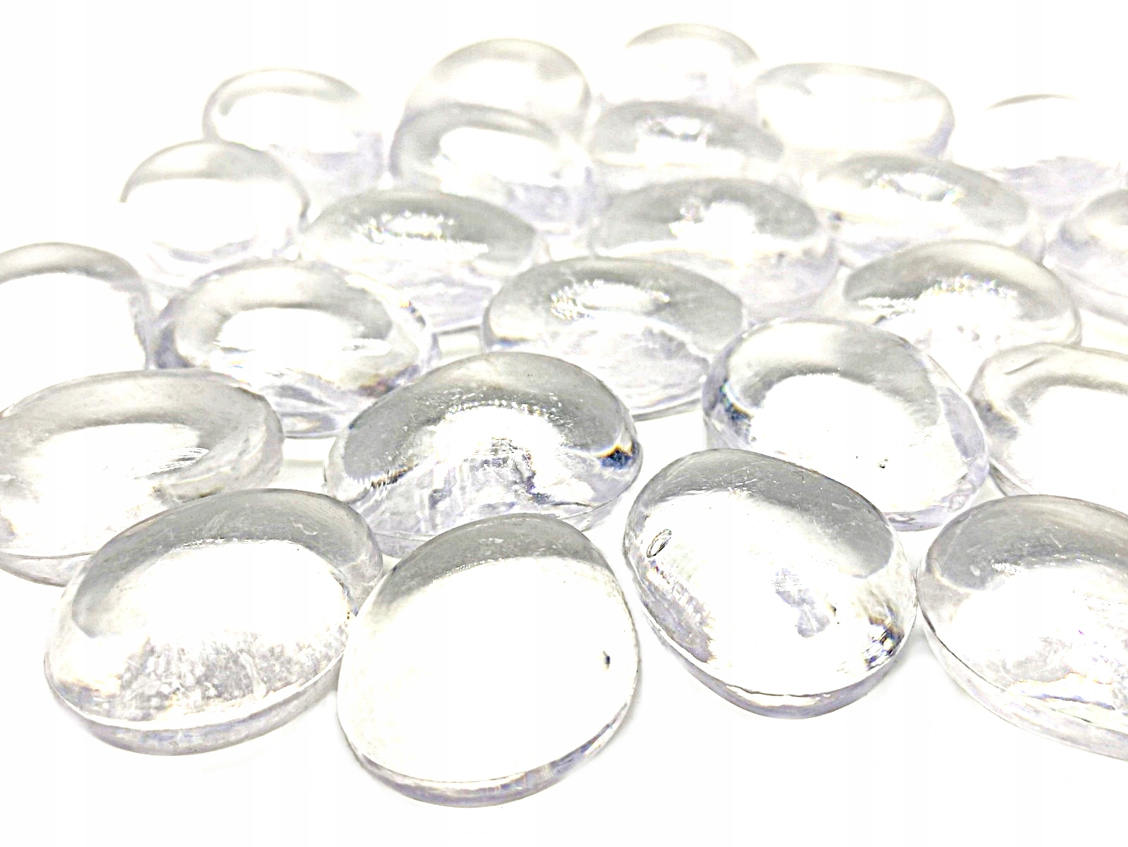 

Kamyczki kryształki akrylowe otoczaki ozdobne kpl