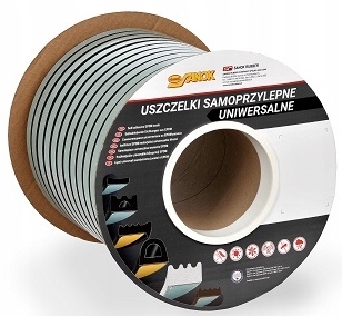 

Uszczelka Samoprzylepna Epdm UD54 12mmx10mm 50mb C