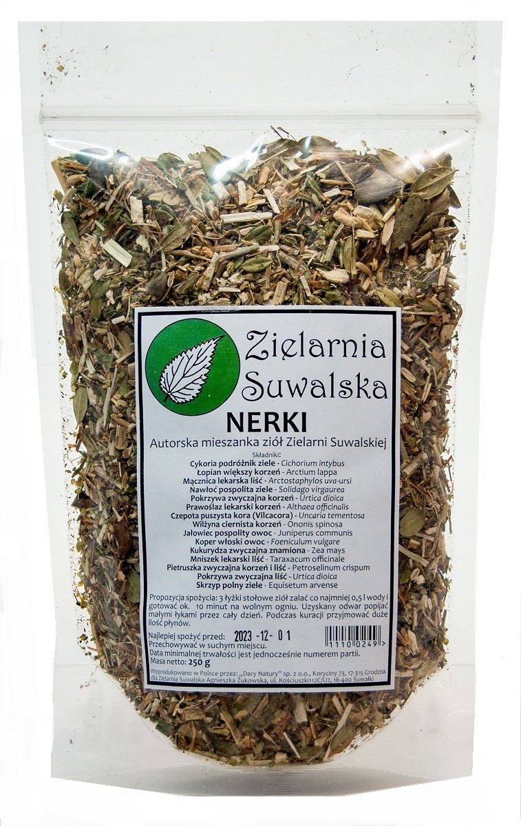 

Zioła Nerki 250g Zielarnia Suwalska