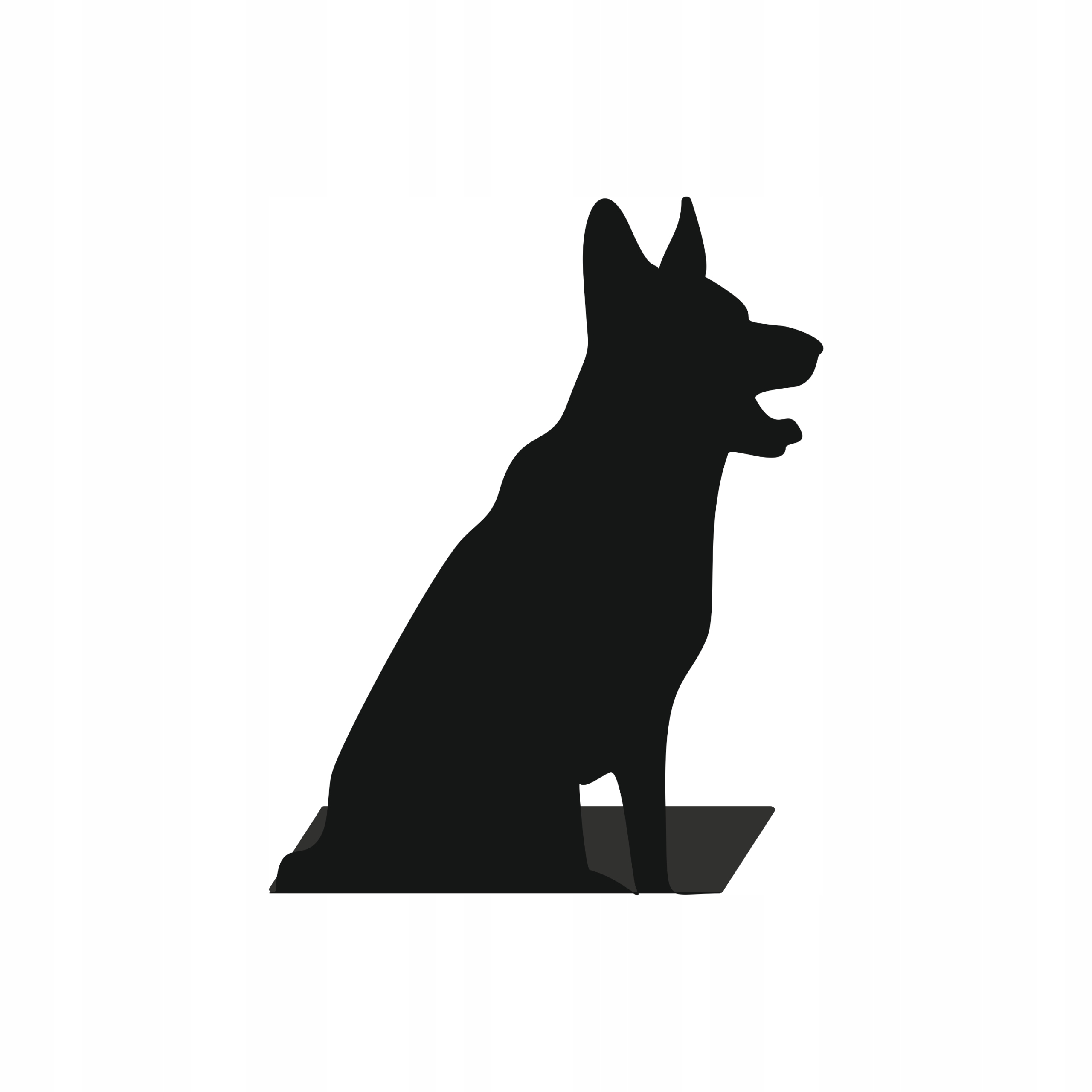 Podpórka podstawka do książek Pies