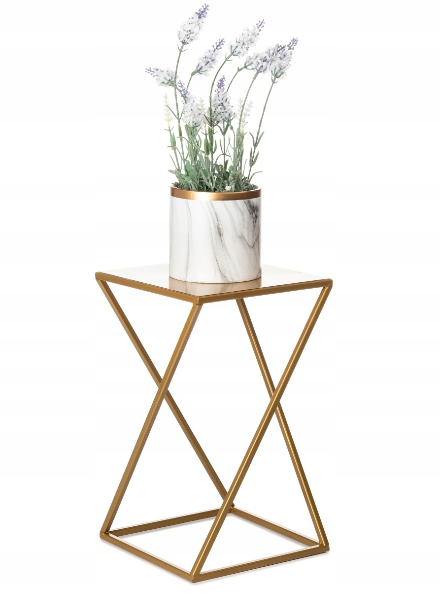 

Kwietnik stojak nowoczesny Loft 40 cm metalowy