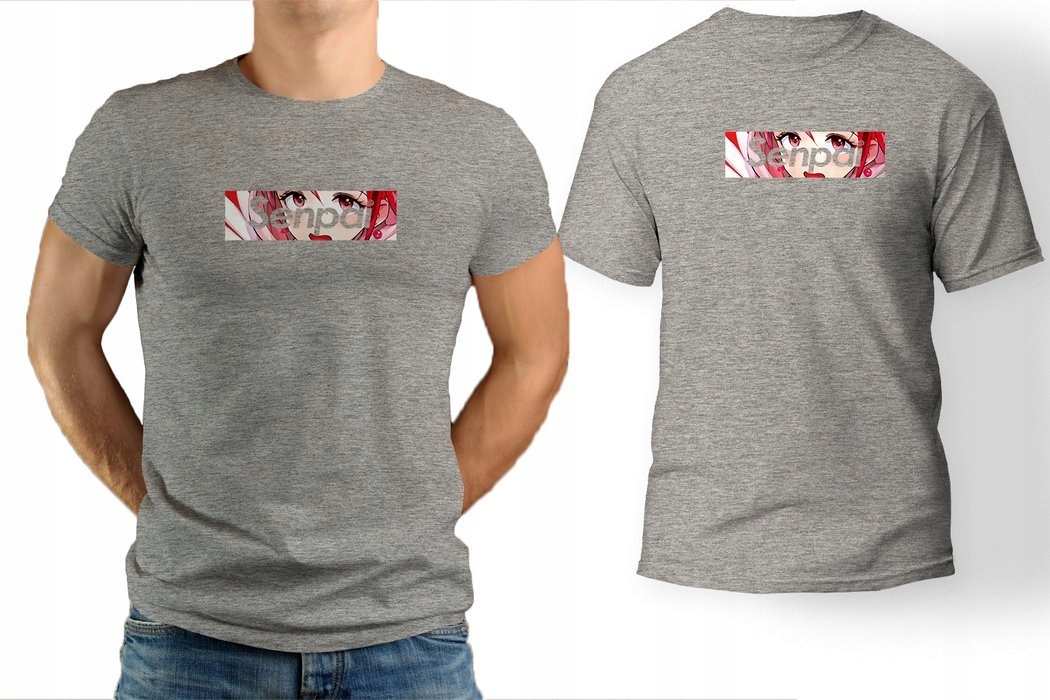 

Koszulka męska Anime manga Senpai t-shirt L
