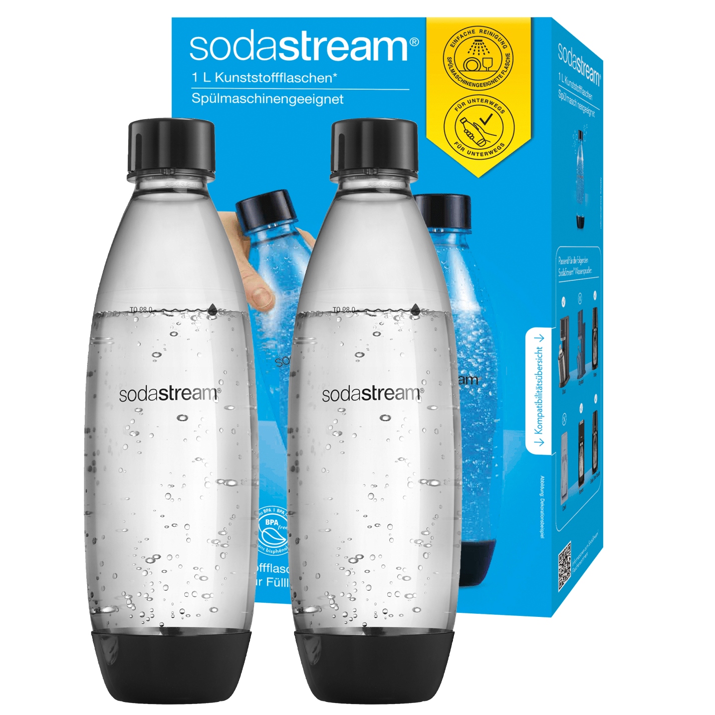 

Sodastream Butelka Do Saturatora Fuse 1L Dwupak