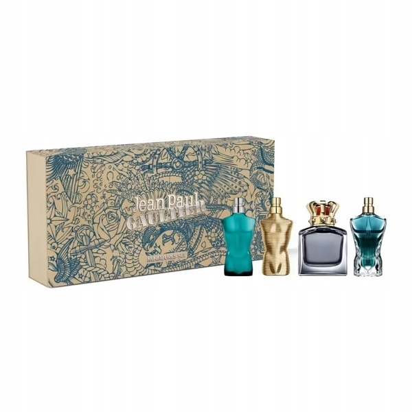 Jpg Le Male Edt Scandal Edt Le Male Elixir Edp Le Beau Edt 4 x 7ml