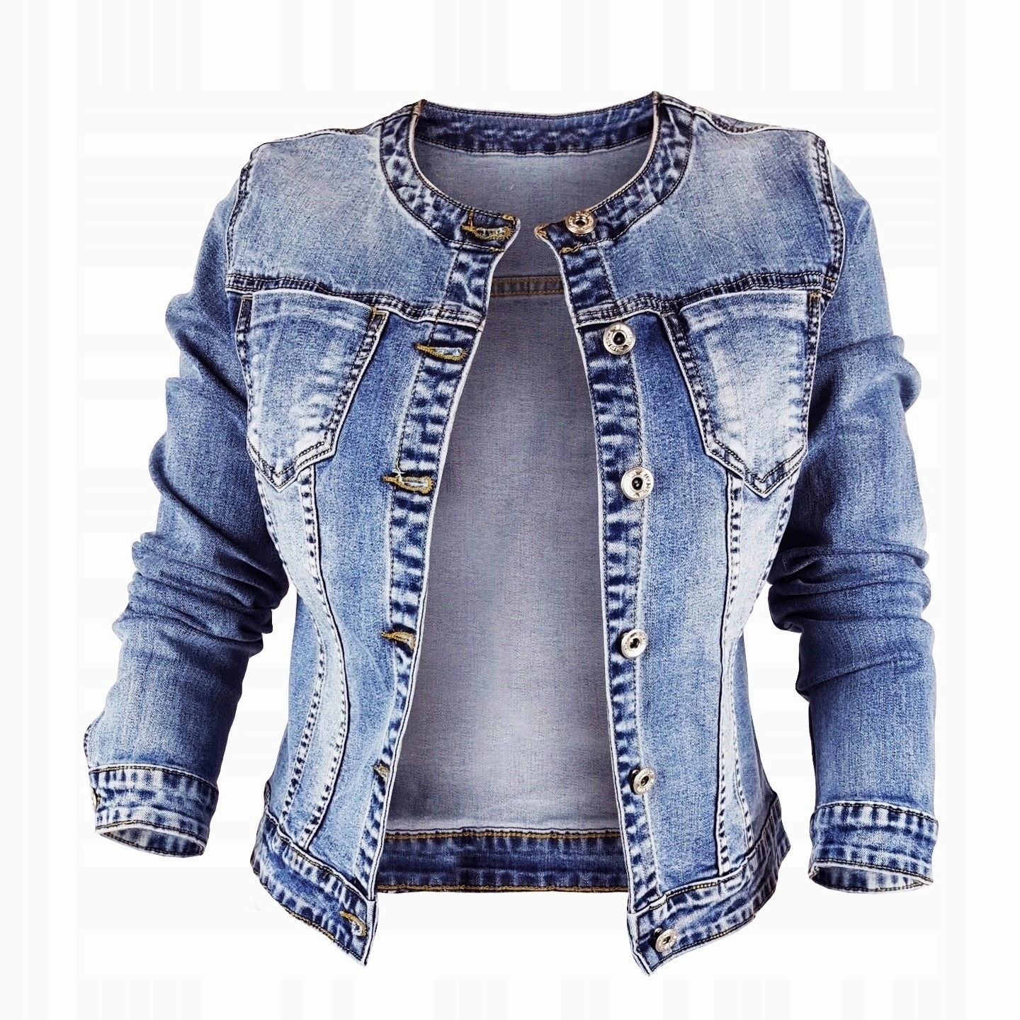 

Katana Jeansowa Kurtka Damska Jeans Chanelka 2