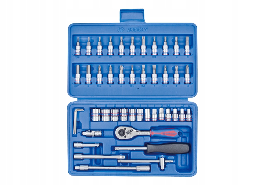 Sada Nástrčiek 1/4'' S Príslušenstvom 46CZ.