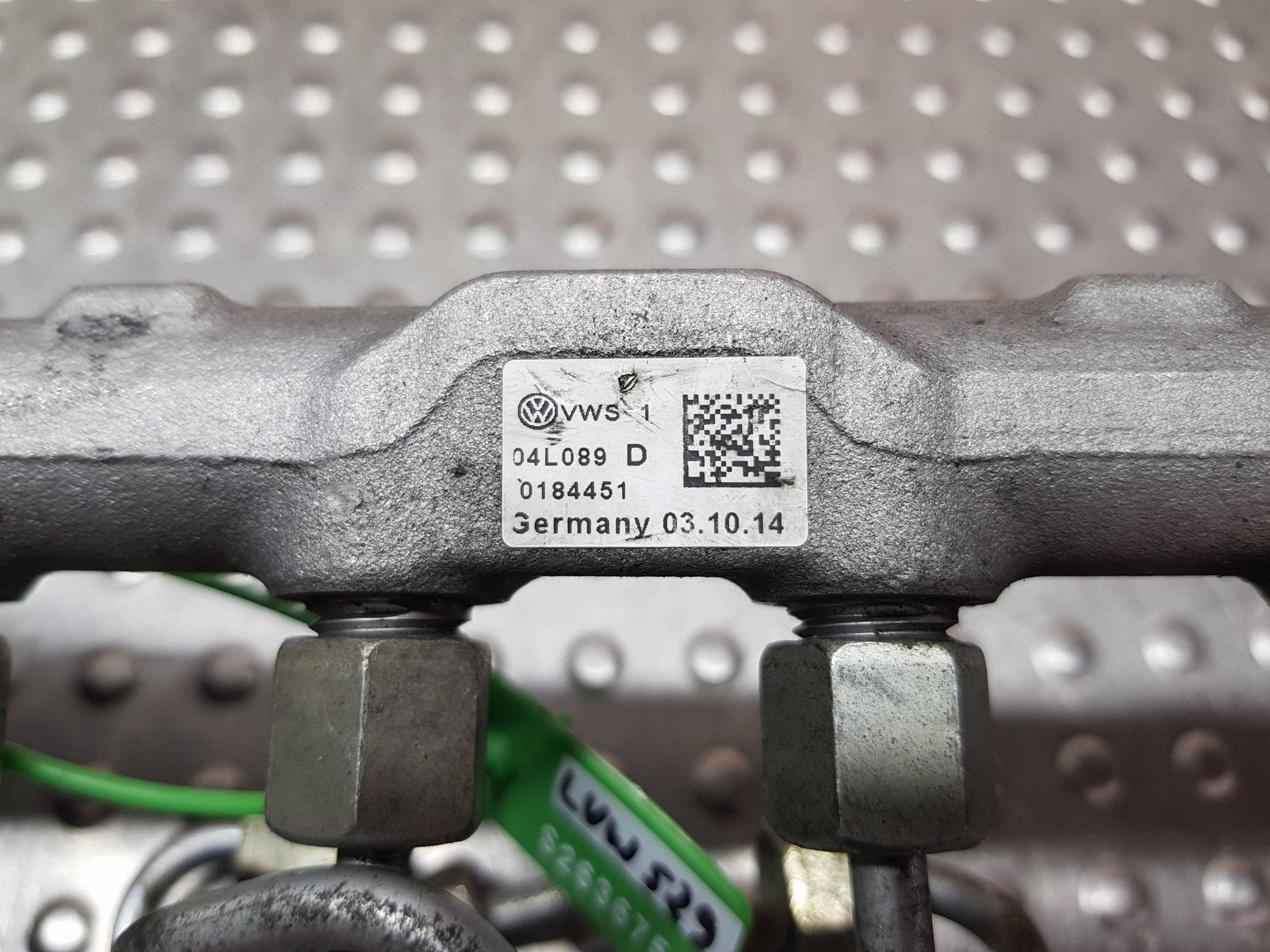 Rampe injection Capteurs 04L089D OCTAVIA III A3 8V LEON GOLF VII 2.0 TDI