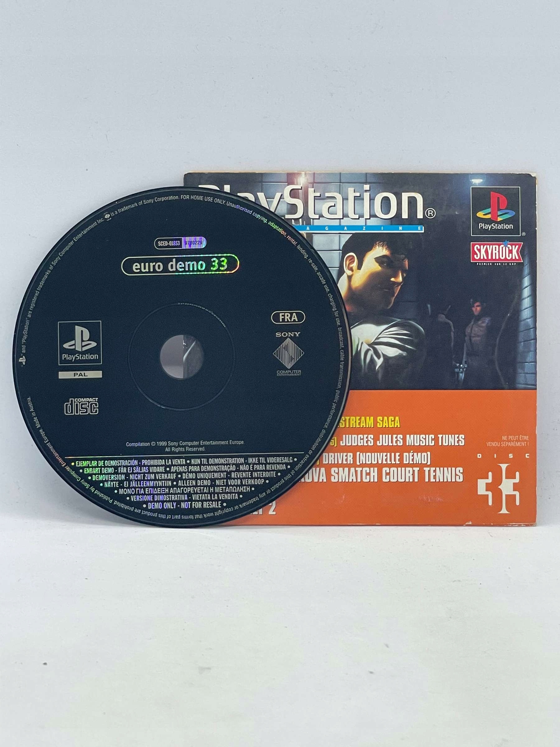 Official PlayStation Magazine Demo 33 PS1 PSX (FR)
