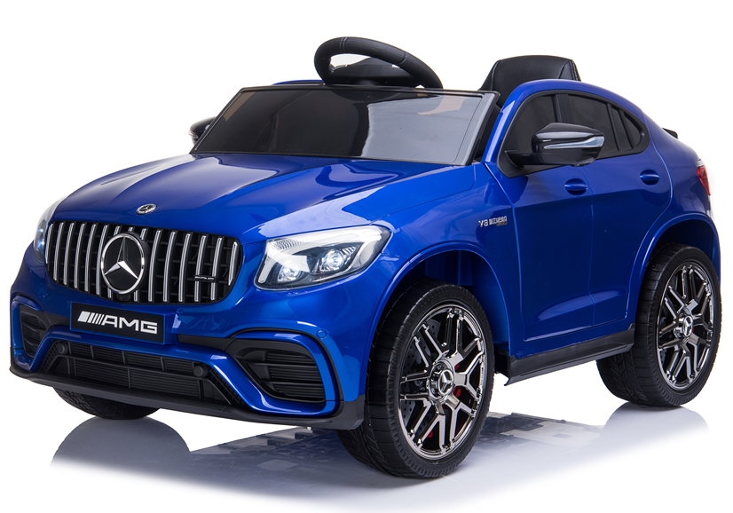 Auto na Akumulator Mercedes Glc 63S Lakier 4x4 180 Watt Niebieski Lakier
