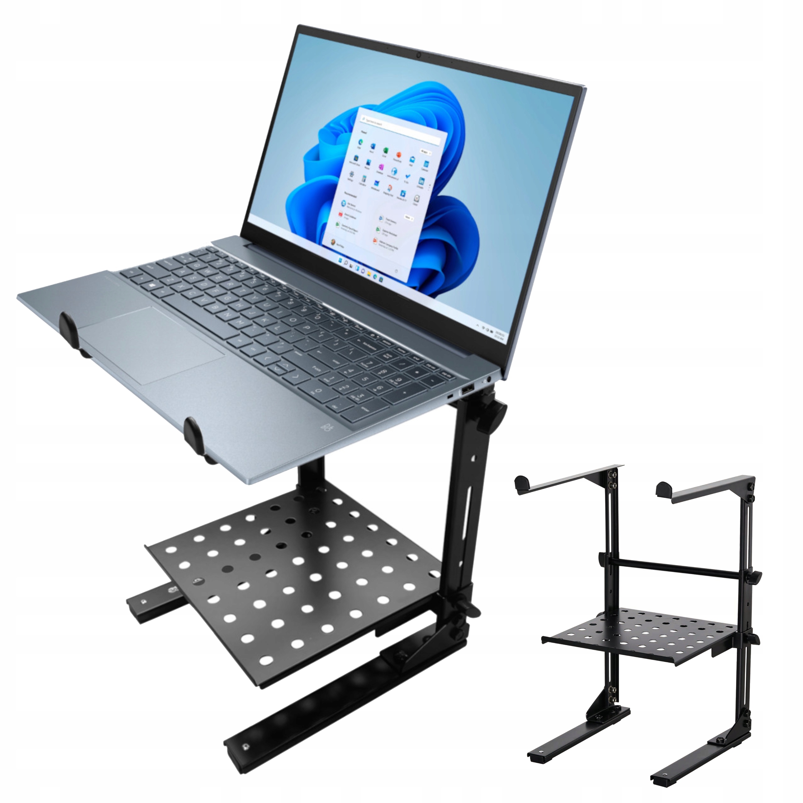 Statyw Pod Laptopa Kontroler Podstawka Pod Mikser Stojak Dla Dj Metalowy