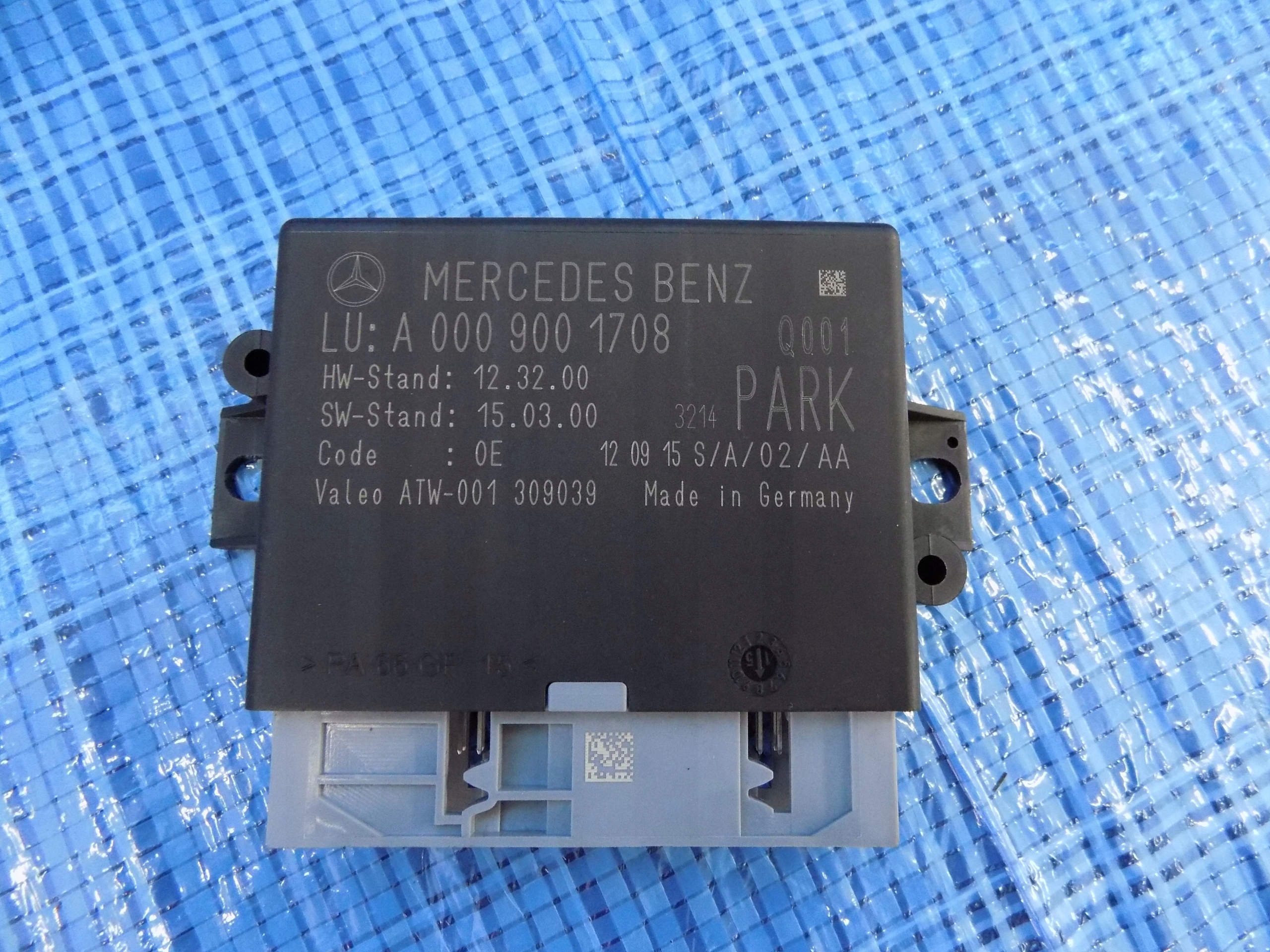module control unit PDC MERCEDES W176 2,2 CDI 4X4