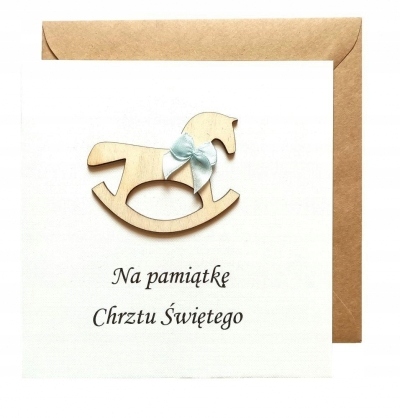 

Kartka Chrzest Święty