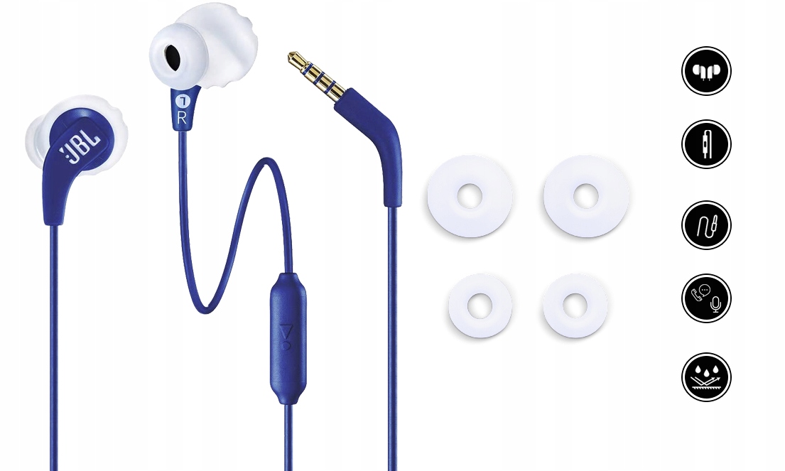SŁUCHAWKI PRZEWODOWE JBL ENDURANCE RUN 3,5mm Marka JBL