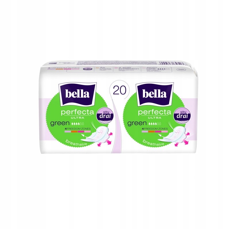 

Podpaski Bella Perfecta Ultra Green 20 Szt
