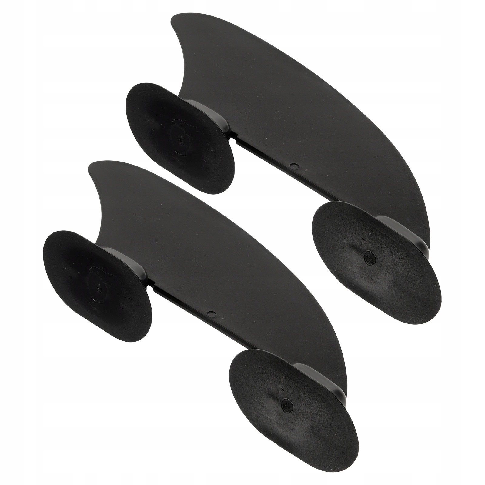 2SZT Uniwersalne Płetwy Pvc Do Paddleboard I Kajaka Czarny