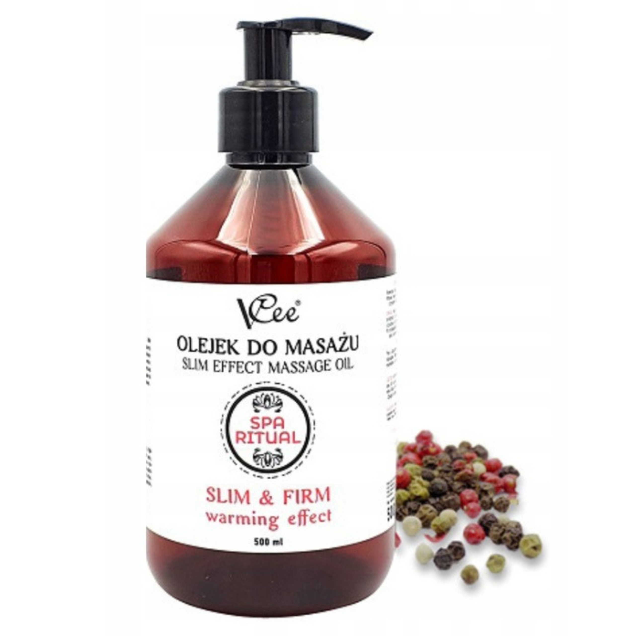 

Olejek Do Masażu naturalny 500 ml Warming Effect