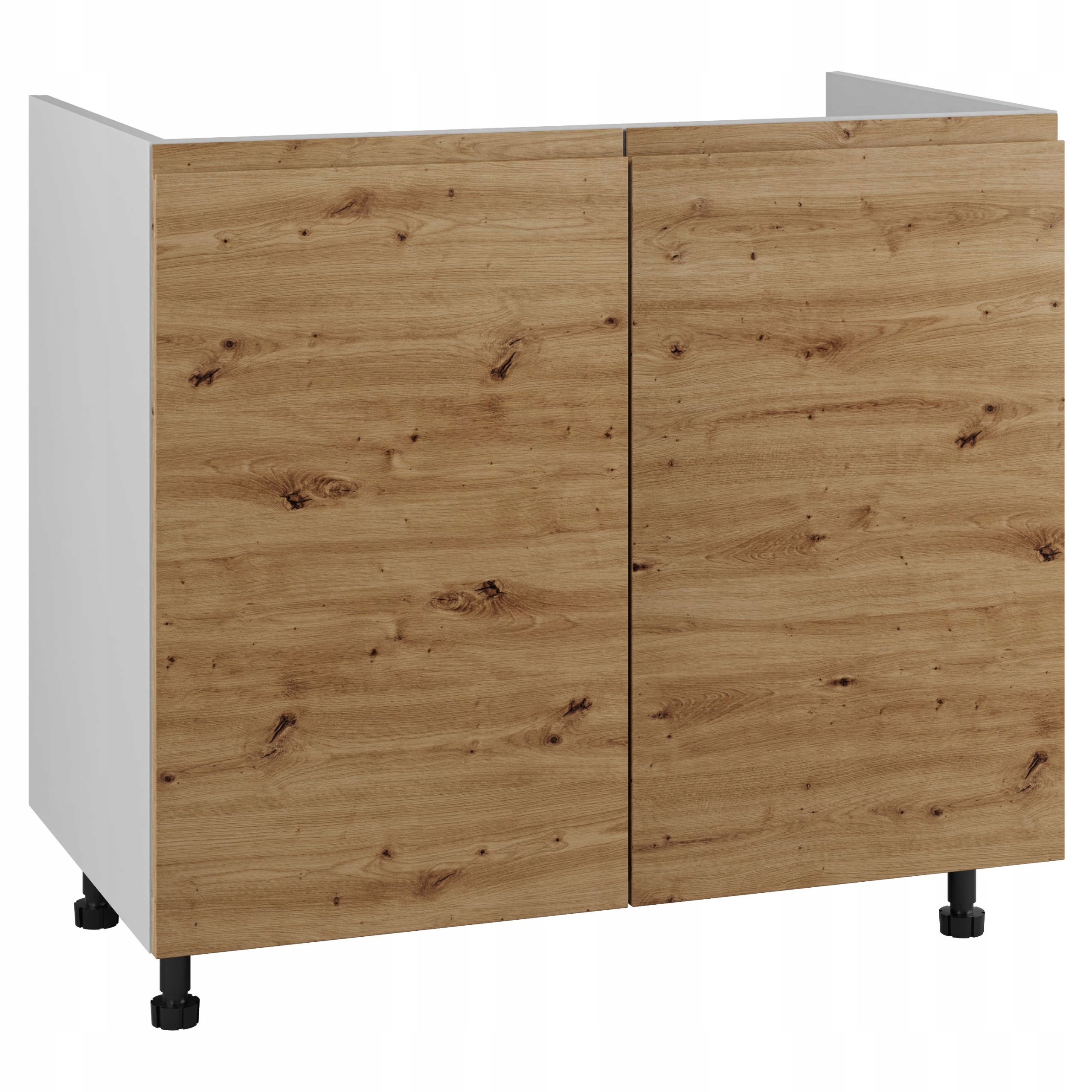 Kuchyňská skříňka pod dřez 90 bezúchytková Dub Artisan