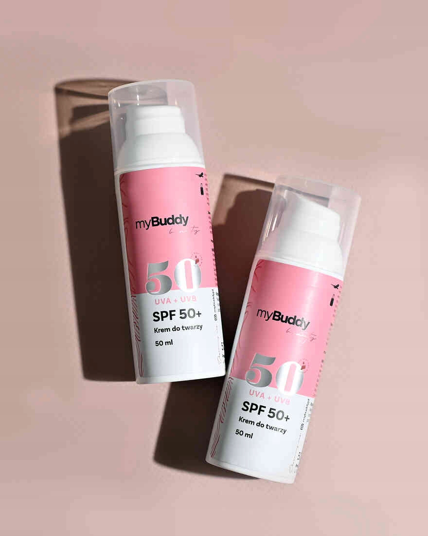 myBuddy Krem z Filtrem SPF50 UVA+UVB 50ml Marka inna marka