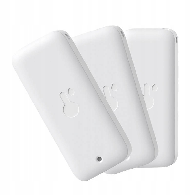 Inteligentna centralka + 3x Czujnik temperatury i wilgotności SwitchBot Hub Zawartość zestawu centrala sterująca czujnik temperatury czujnik wilgotności