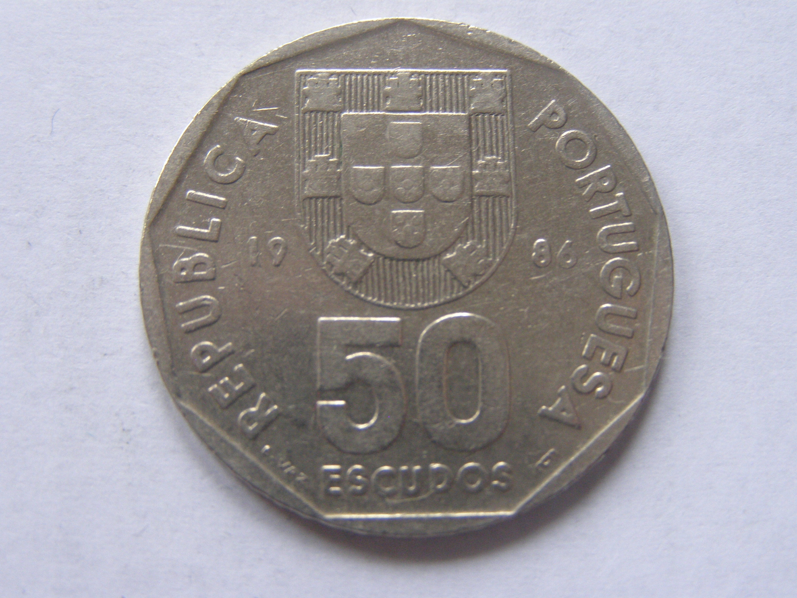 PORTUGALIA 50 ESCUDOS 1986 ROK BCM !!!!!!!!!! 1187