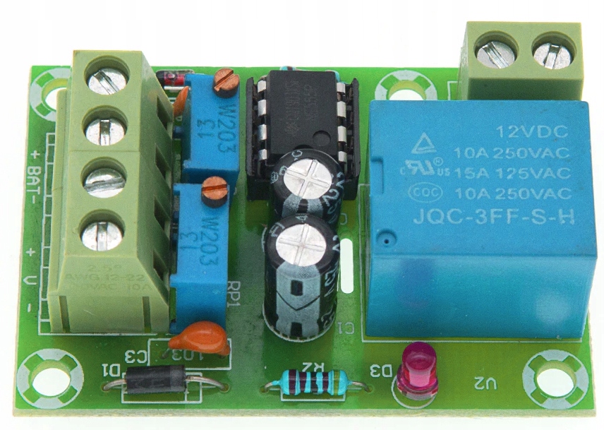 

Moduł ładowania akumulatora DC 12V
