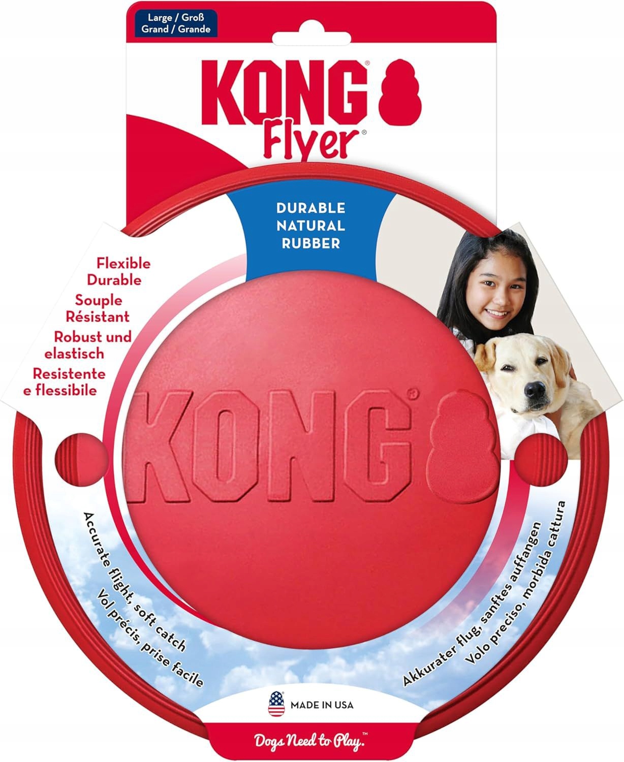 Kong Flyer Frisbee L 23CM