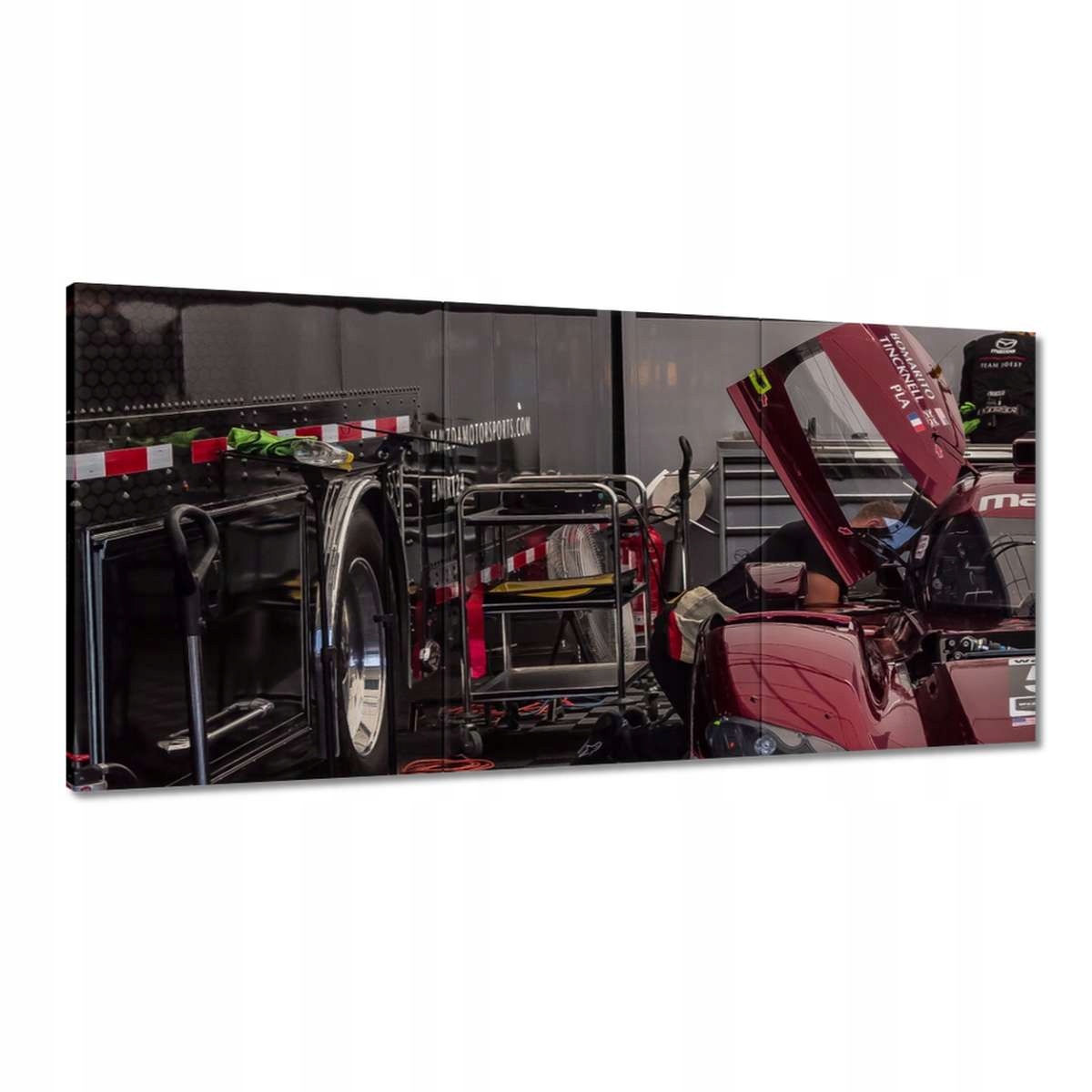 Obrazy 180x90 Červené športové auto