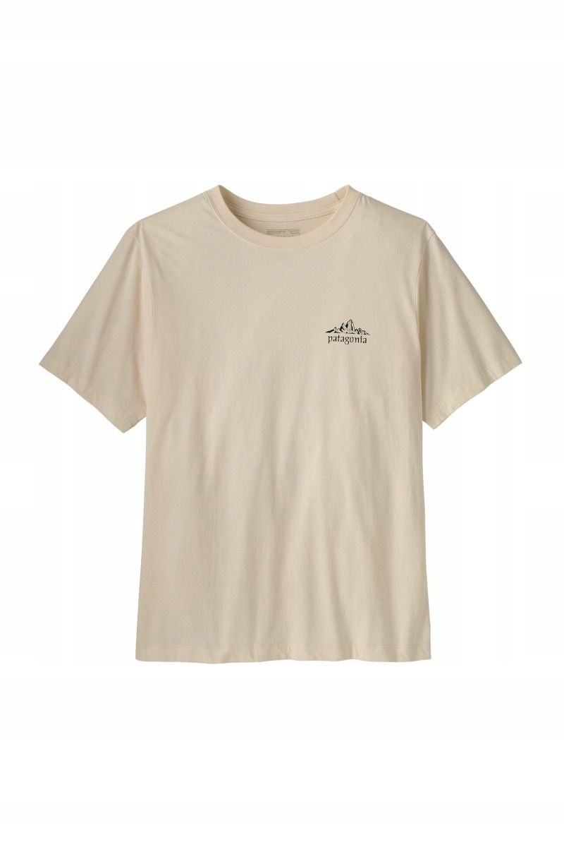 Pánské trekové tričko Patagonia Cloud Crag T-shirt Undyed Natural